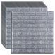 Самоклеюча декоративна 3D панель срібло цегла 700х770х2мм (17-3) BV-0000230 BV-0000174 фото